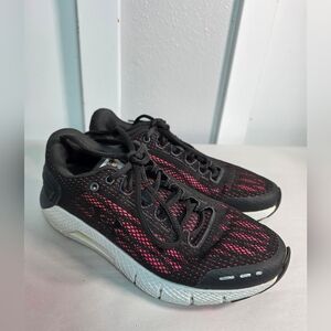 Under Armour Women's Charged Rogue Running Shoes Black/Pink Size 6